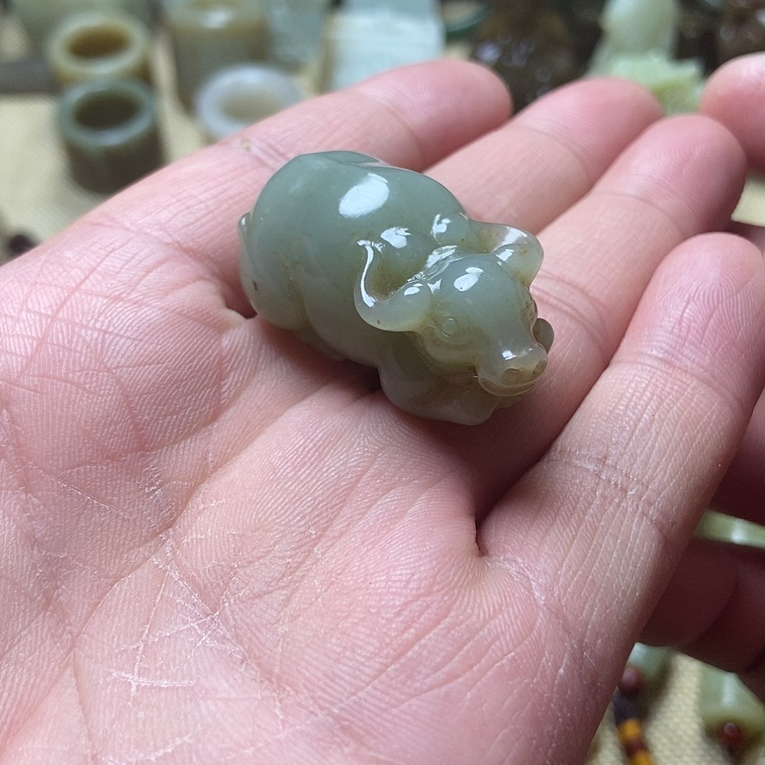 和田玉挂件未镶嵌