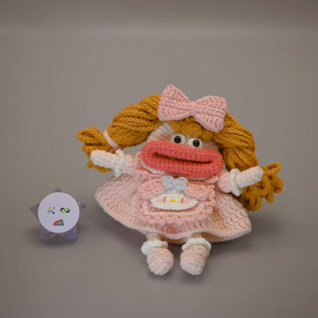 昆明地铁萌兜卡 萌姑娘钥匙袋（内含1张萌兜卡）