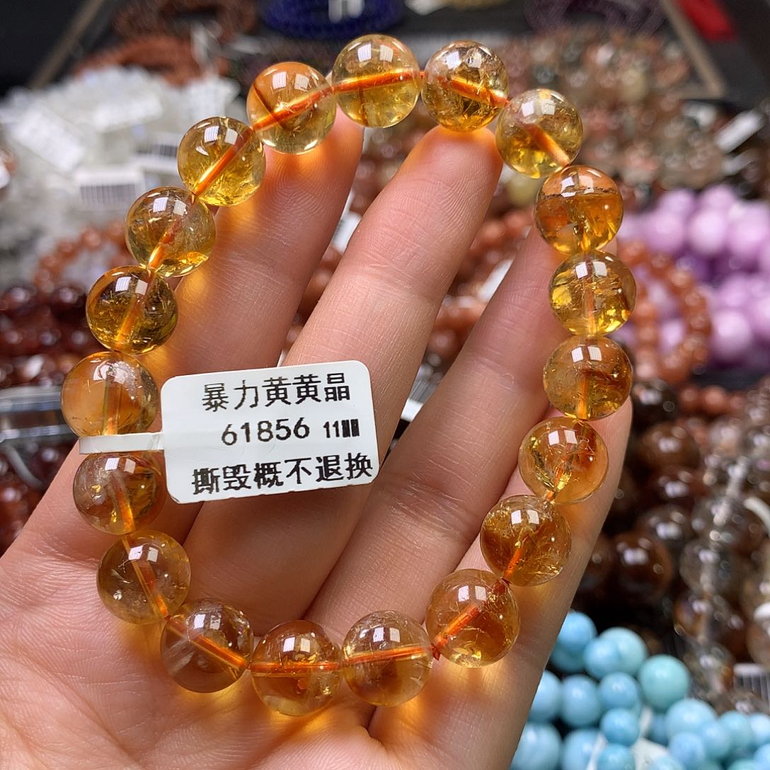 水晶手链未镶嵌，