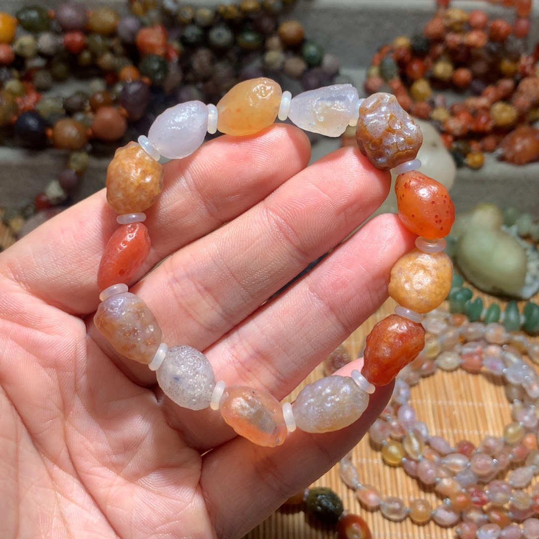 玛瑙/玉髓未镶嵌车挂