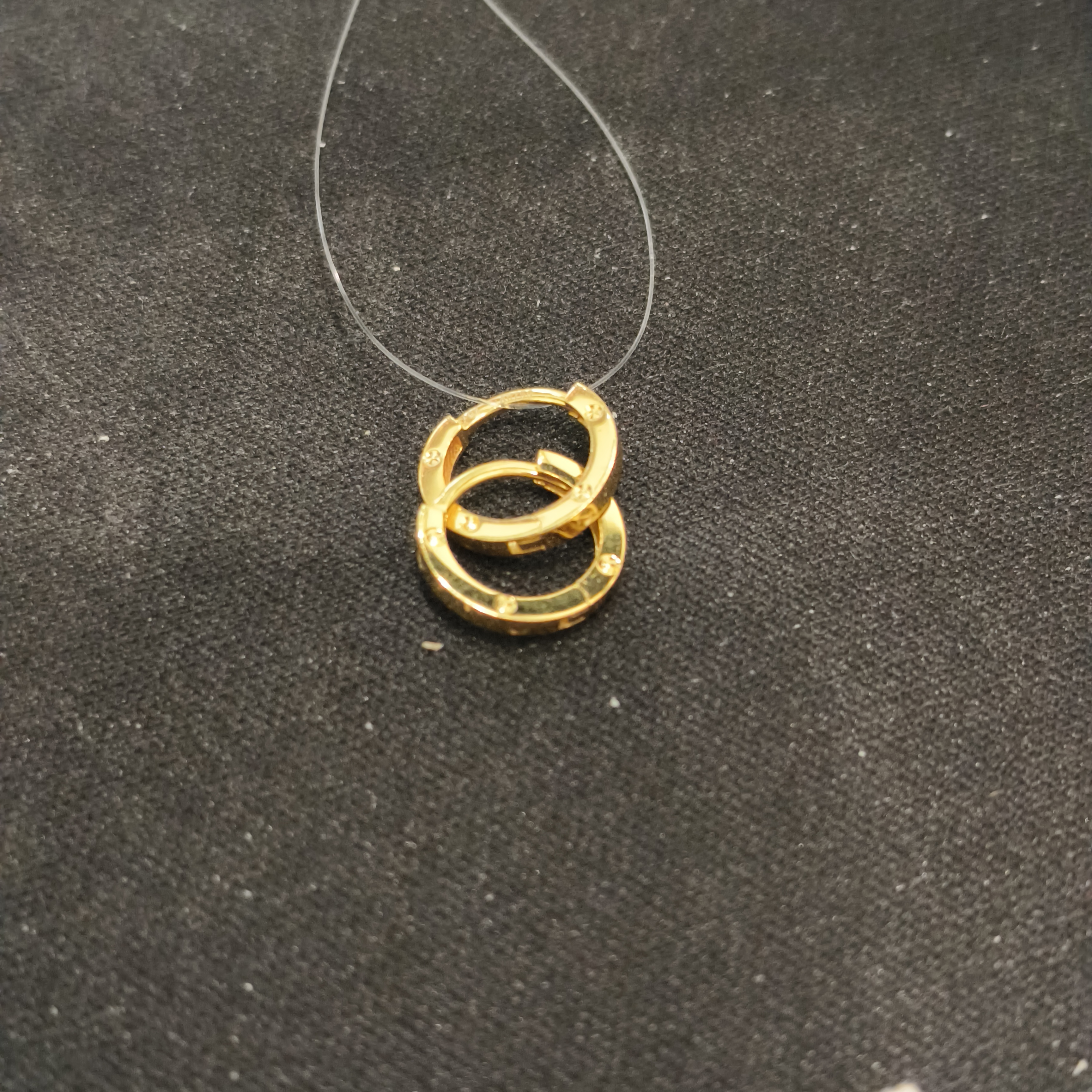 CBAI/菜百XD 18K金耳环