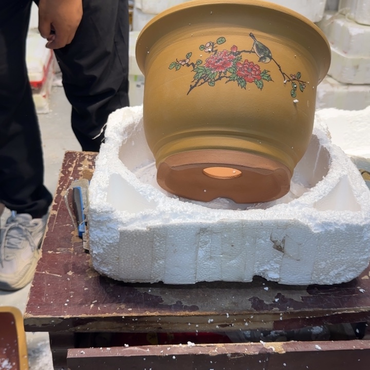 紫砂花盆口径20.14口径