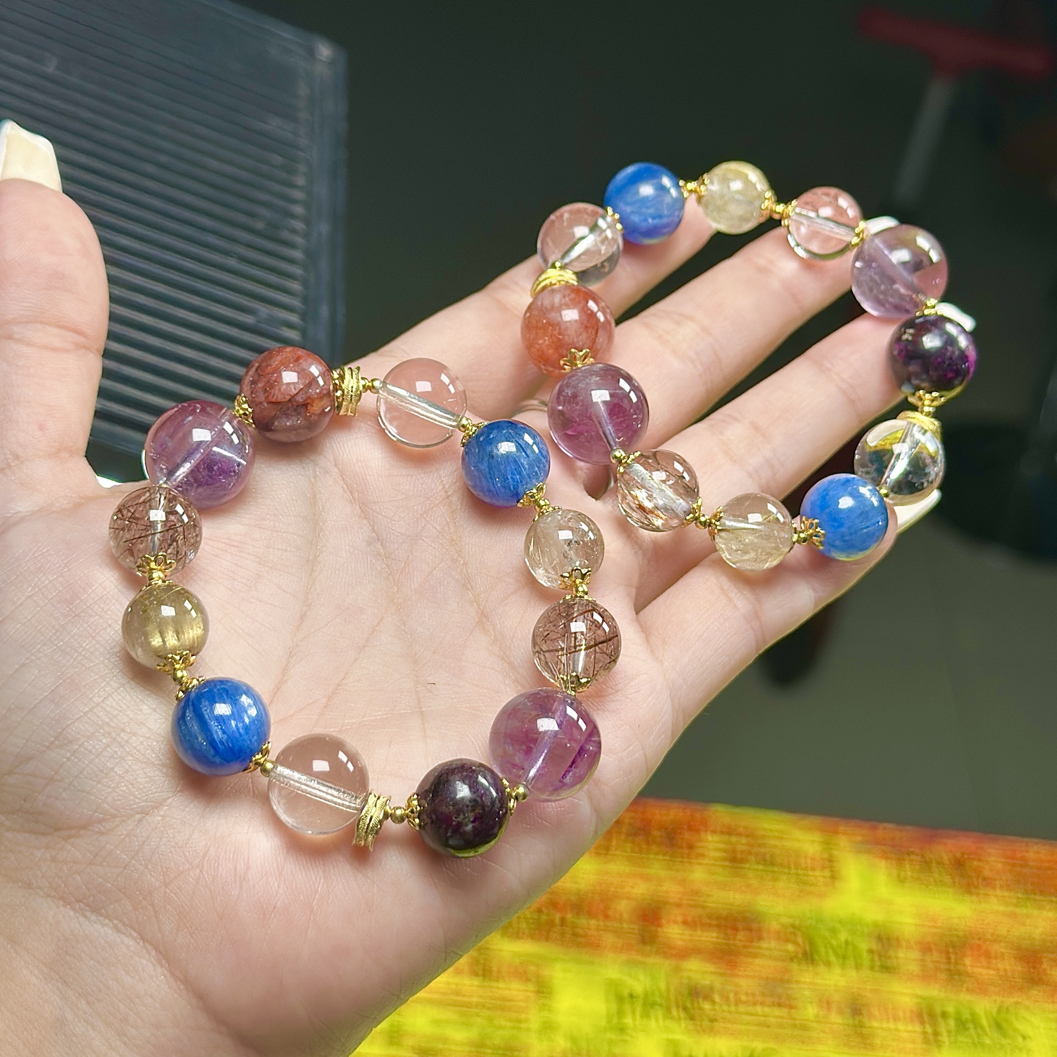 【DL】多宝手串-约12mm（多样性发其一）