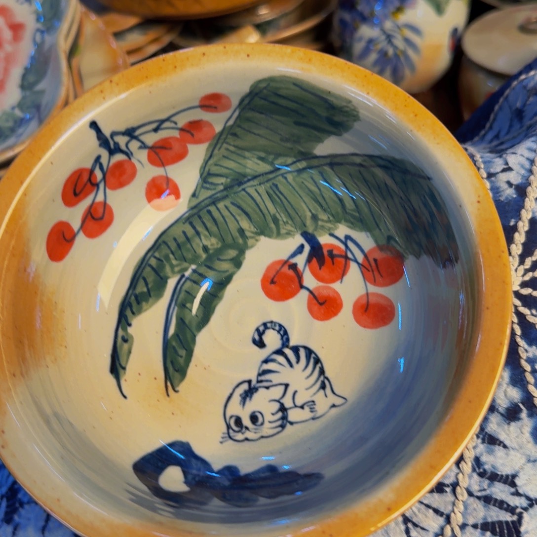 瓷片景德镇陶瓷手工手绘