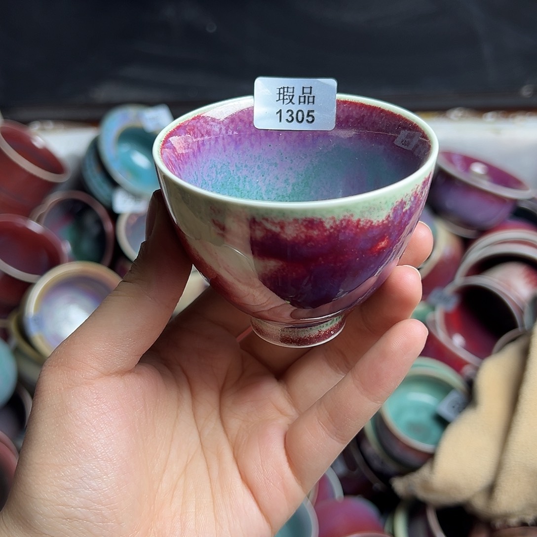 摆件陶窑口自销原矿钧瓷