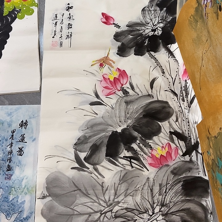 三个张画廊直播间！