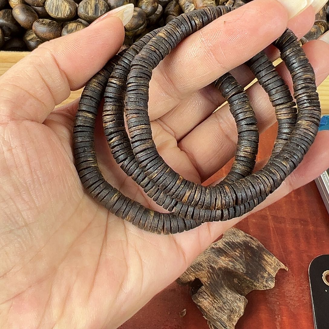 沉香沉香碎屑卡6金钱片沉水6g