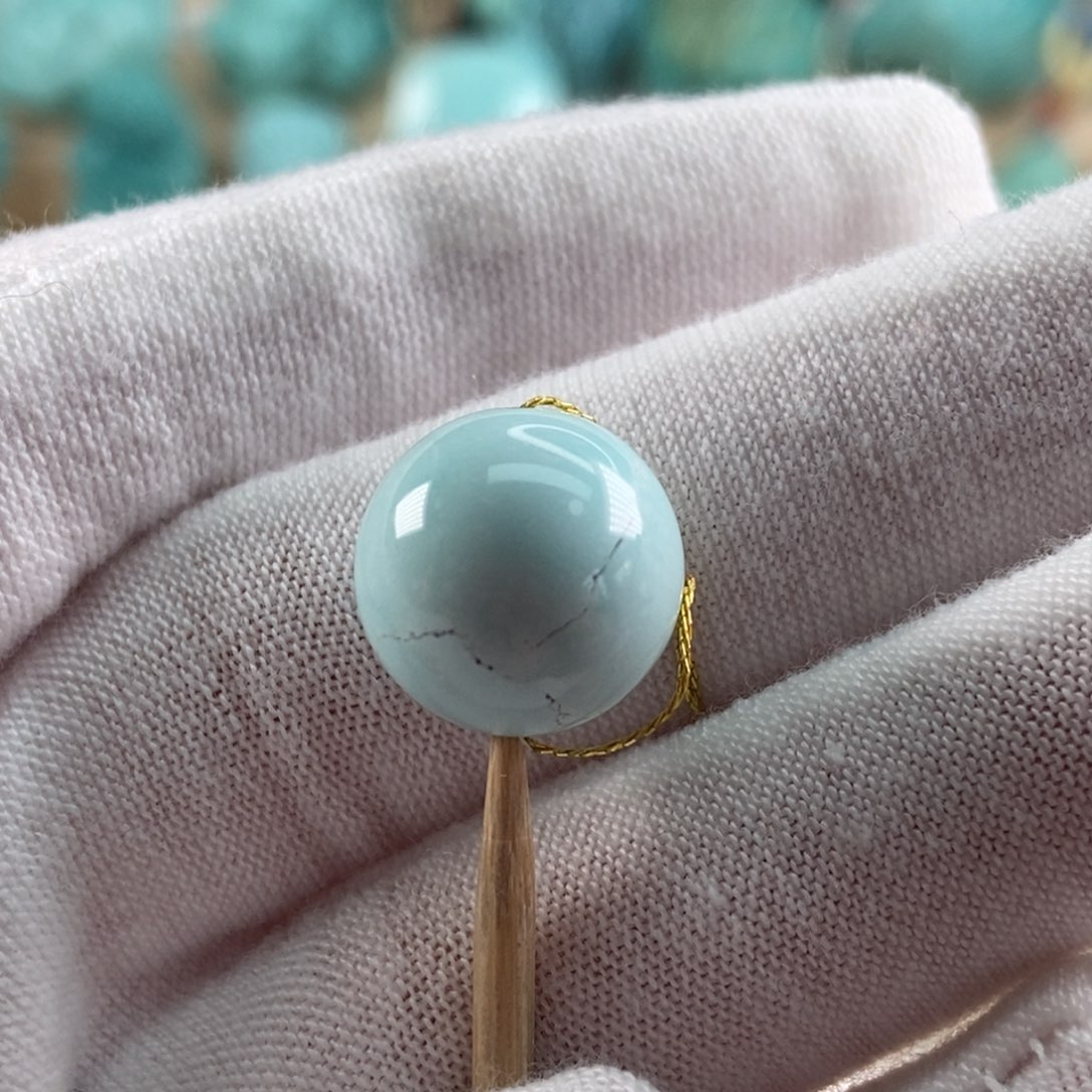 绿松石珠宝奇石未镶嵌