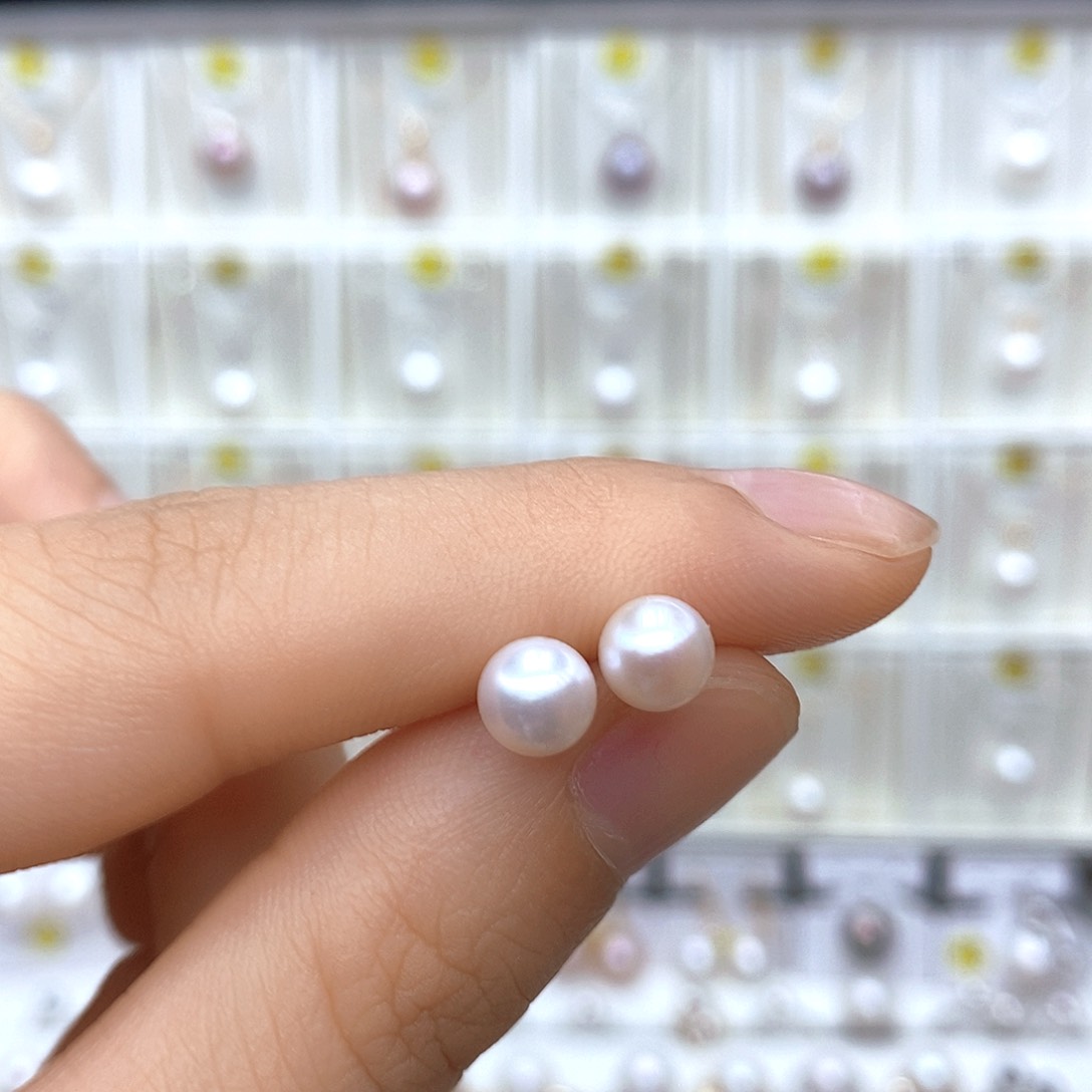 淡水珍珠银S925镶嵌颈饰