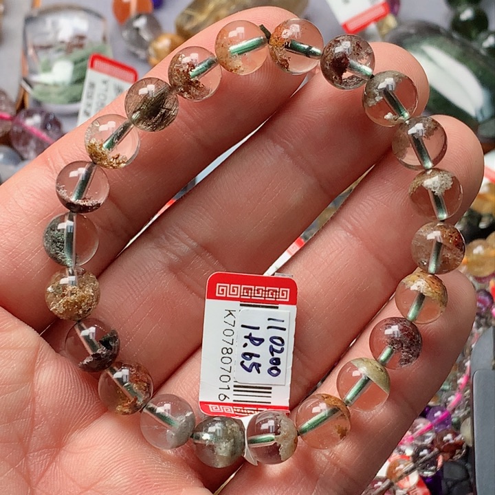 水晶手串未镶嵌天然