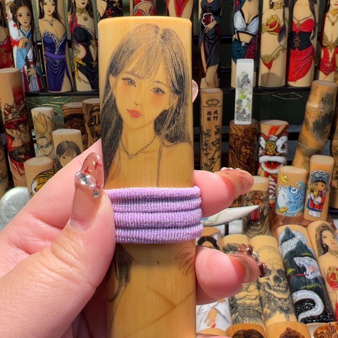 不****卿手工针刺美女细节