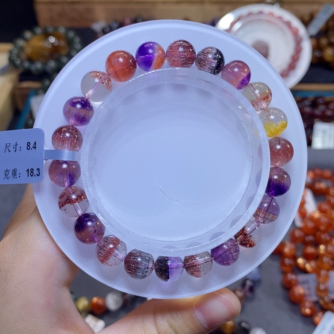 水晶手链未镶嵌手串