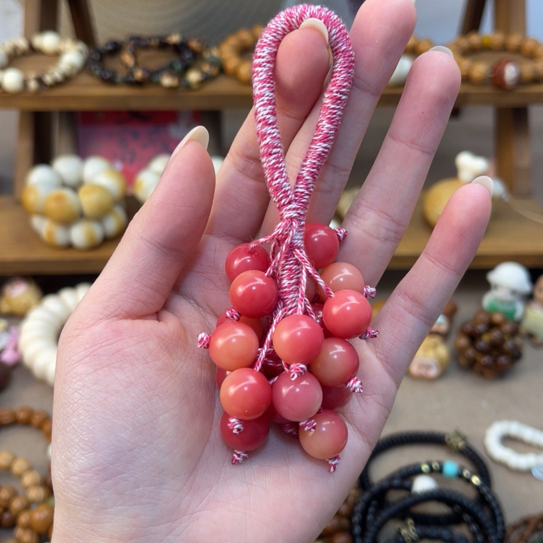 菩提根/象牙果吊坠葡萄串