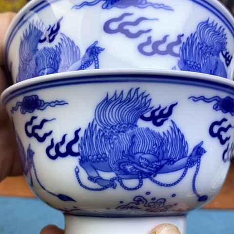 景德镇陶瓷藏式茶碗