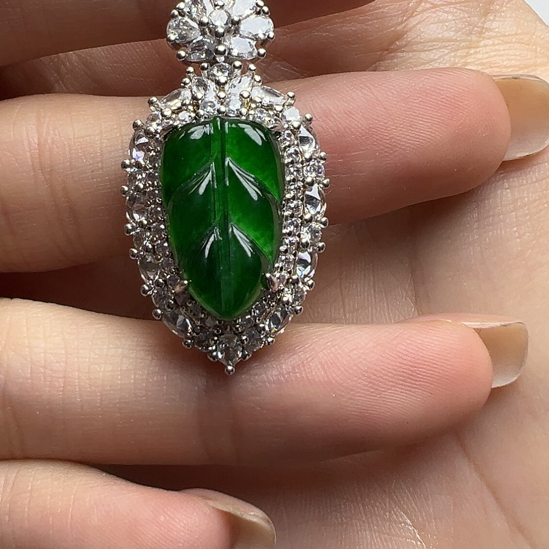 翡翠未镶嵌颈饰翡翠自选