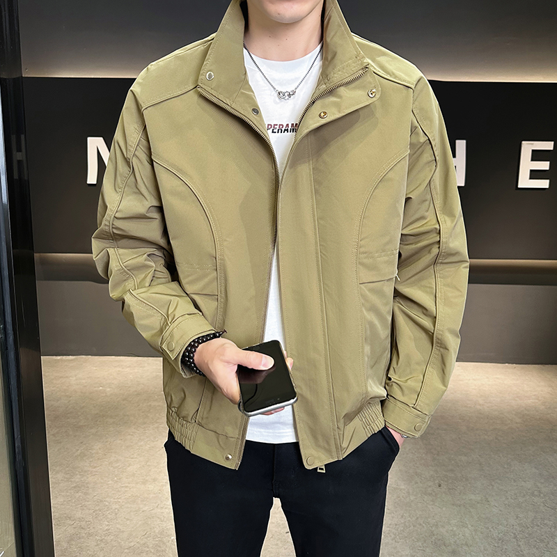 TUCANO/啄木鳥秋季男装夹克上衣韩版男士冲锋衣帅气时尚立领外套