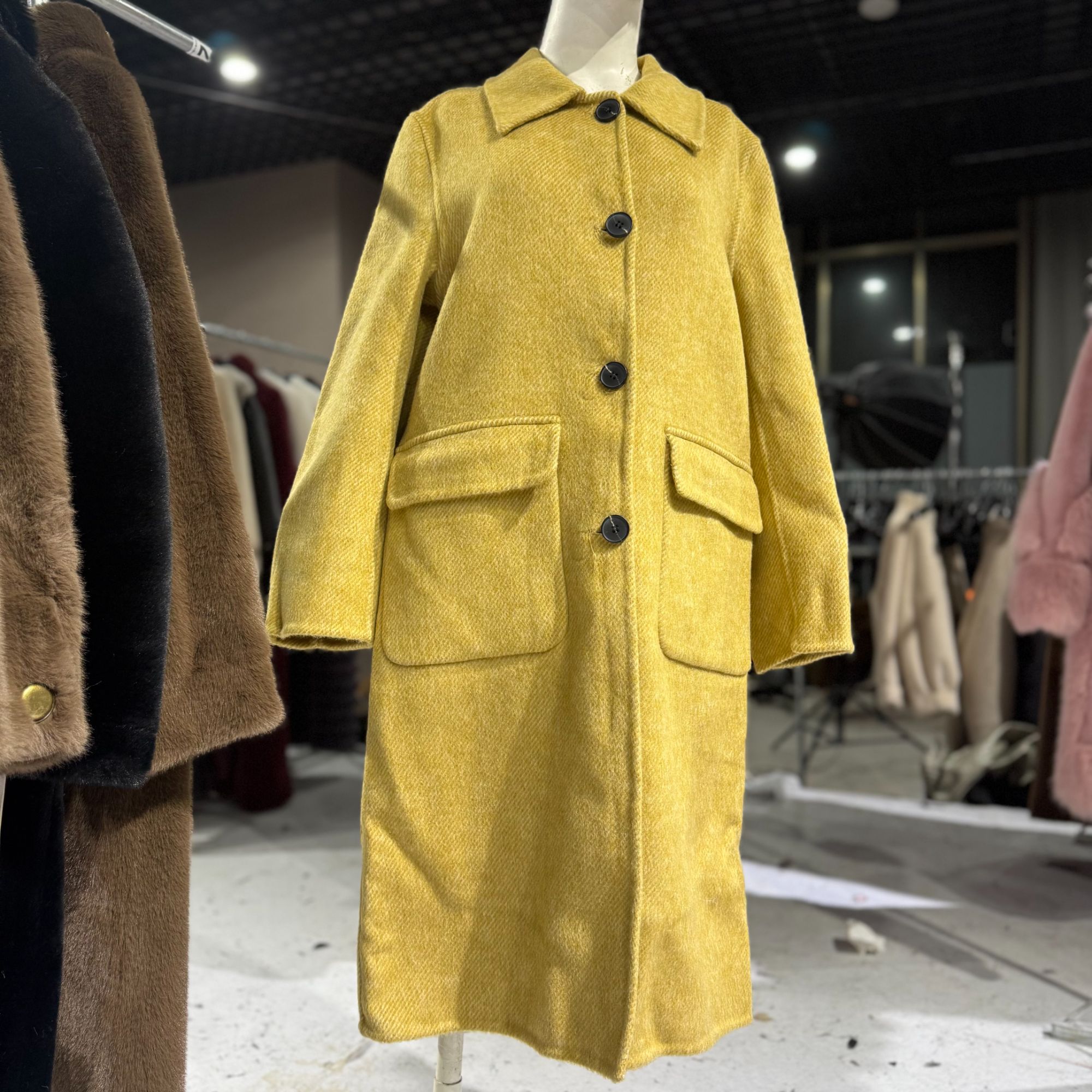 F12时尚女装貂绒外套气质百搭