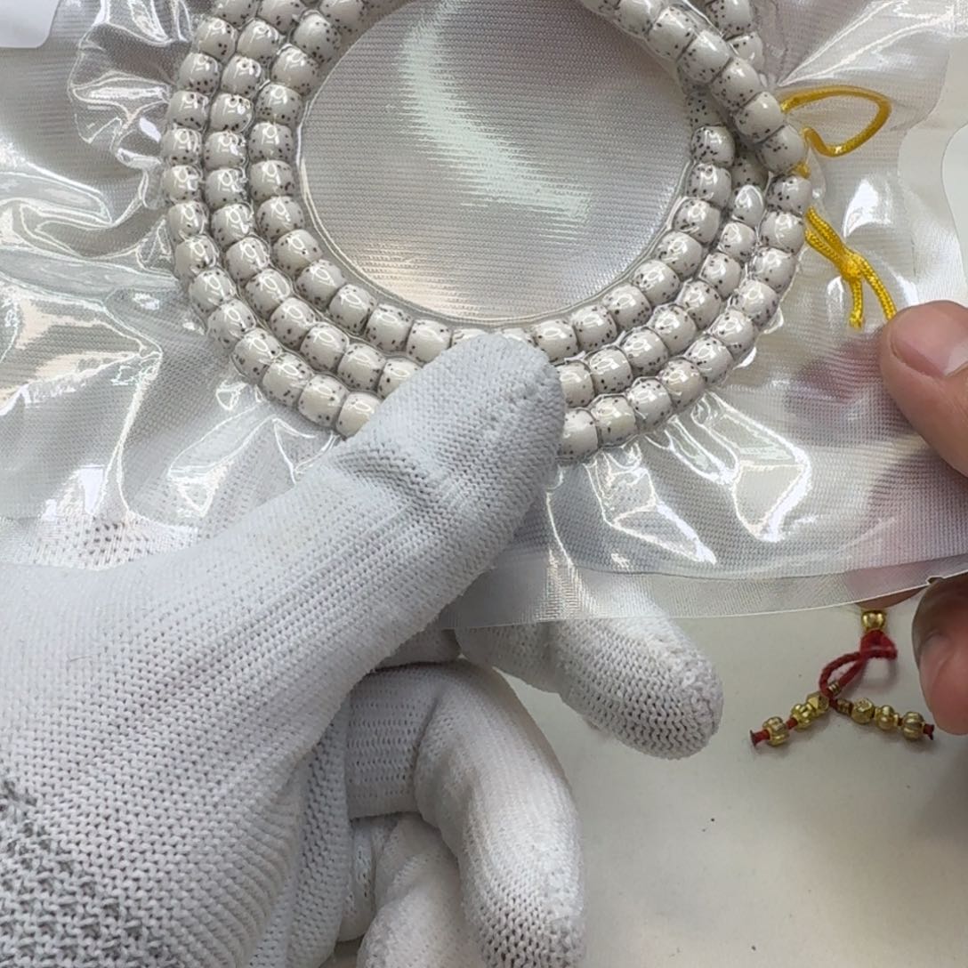 星月菩提吊坠22梵天白星月半壁7左右108