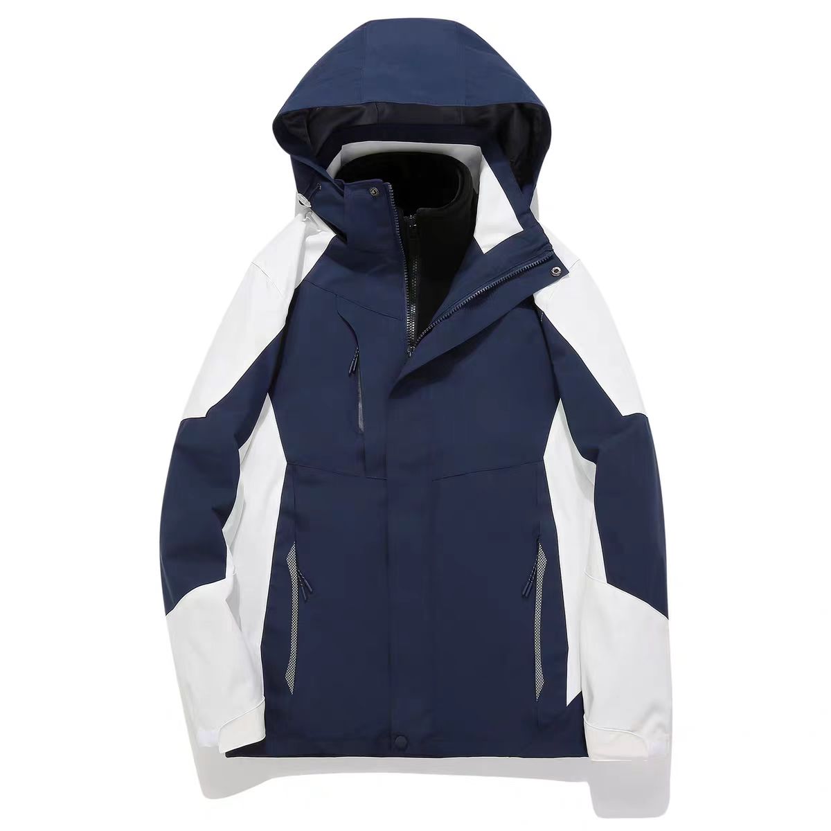 239-(500-599编码)单层冲锋衣男女同款---三合一冲锋衣情侣冲锋衣