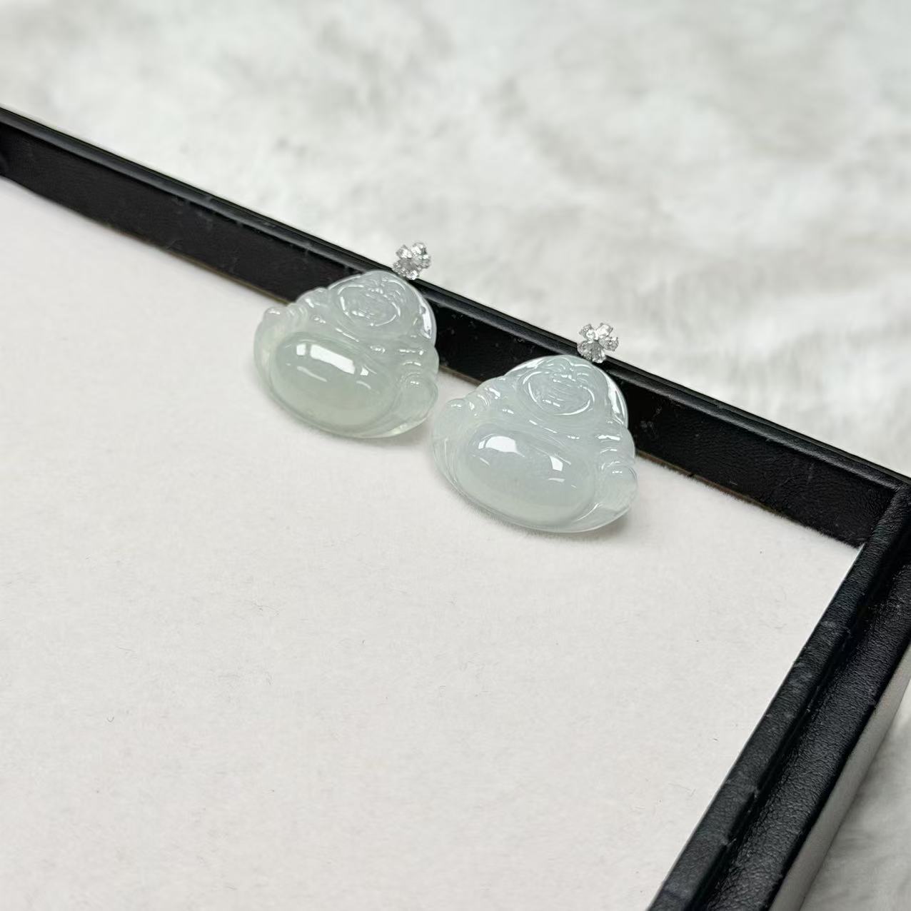 【睿泽赏宝】18K翡翠佛公吊坠多样性发一 25*5*29.5*6KCLT121302