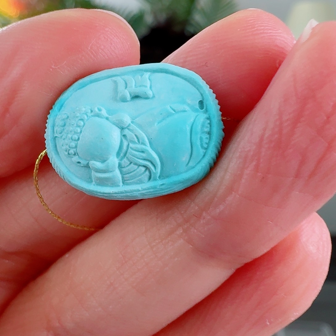 绿松石珠宝奇石未镶嵌