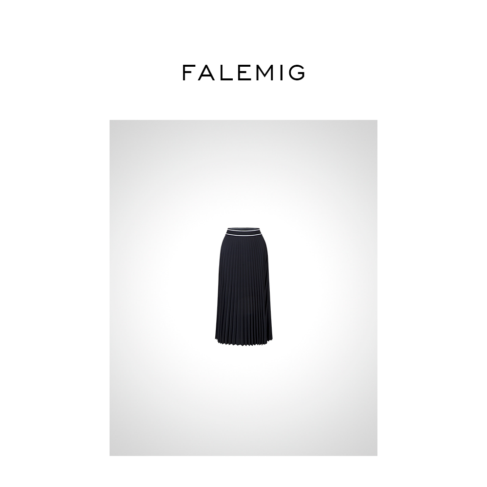 FALEMIG-压褶半裙FFA252005Q099