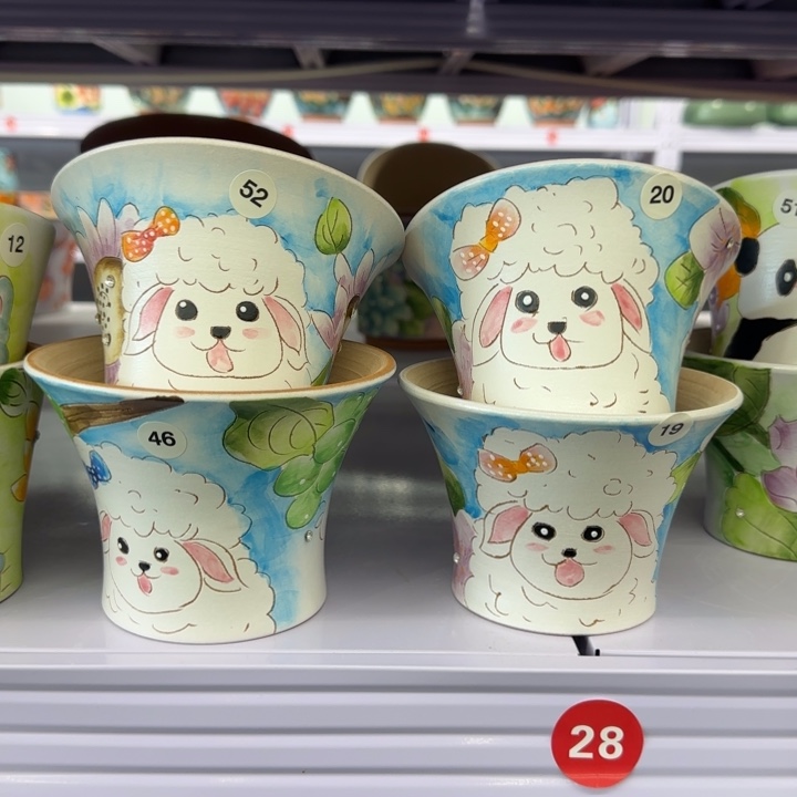红陶内口12左右的，80米4个花盆