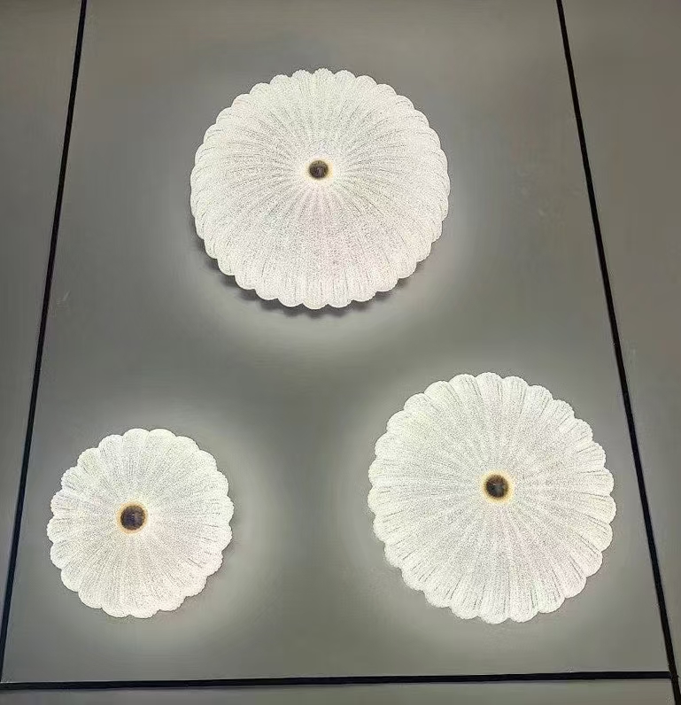 奶油风卧室吸顶灯轻奢磨砂现代简约南瓜网红过道阳台主卧房间灯具