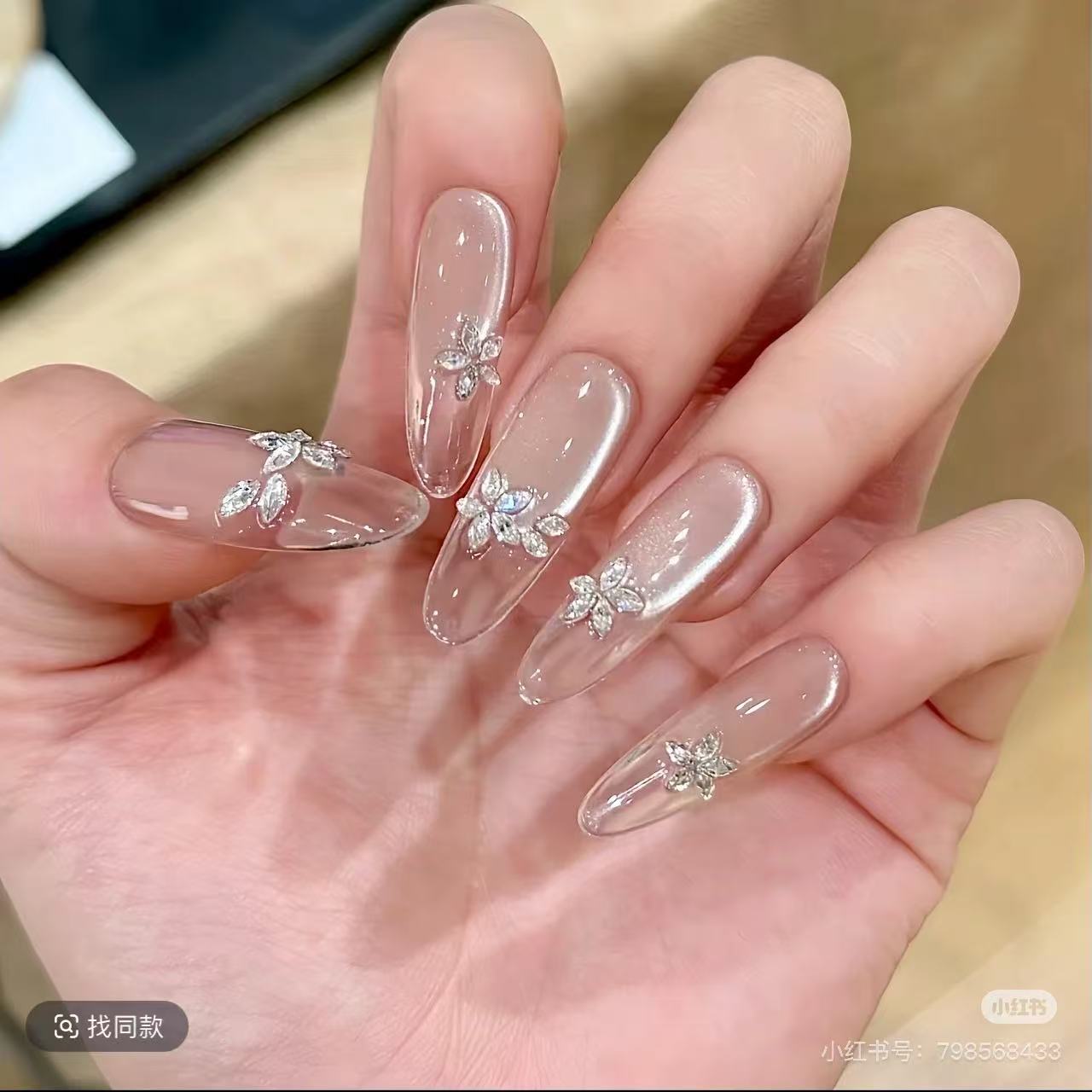 纯手工穿戴甲开播福利