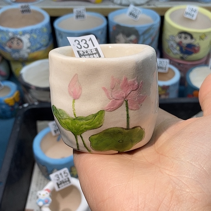 红陶331 2.17 手工盆接图定制