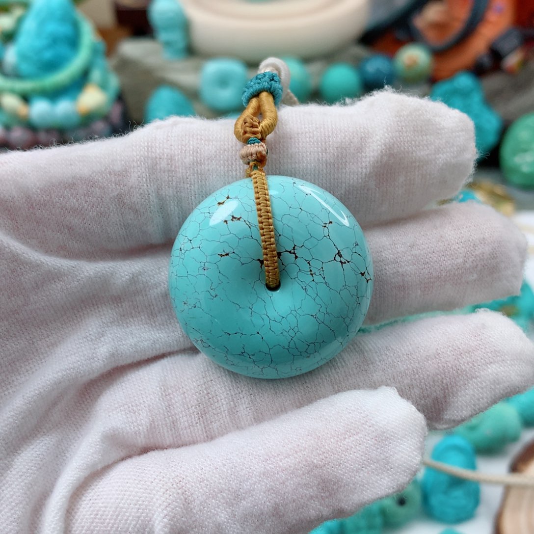 绿松石未镶嵌珠宝半成品