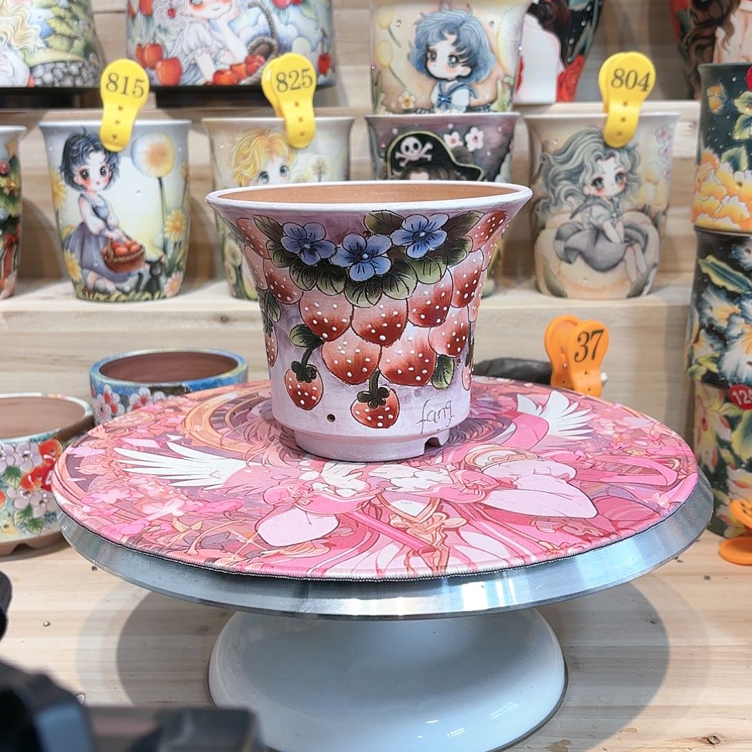 紫砂花盆手工花盆默认微瑕14/12