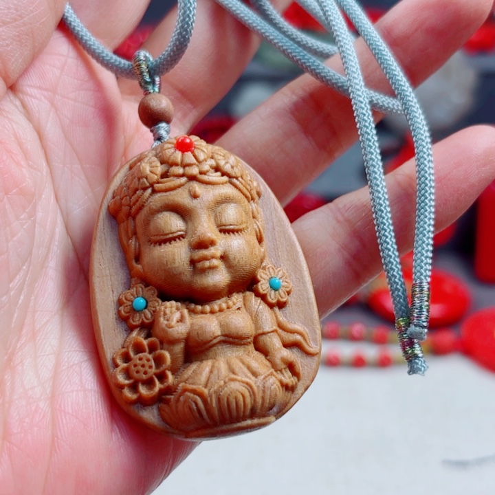 橄榄核吊坠多样性发货一件