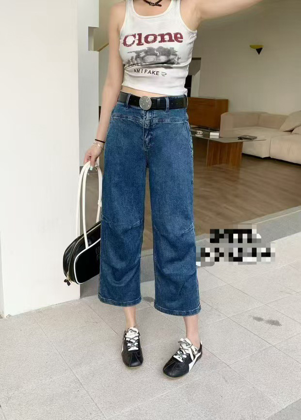 89133八分牛仔裤