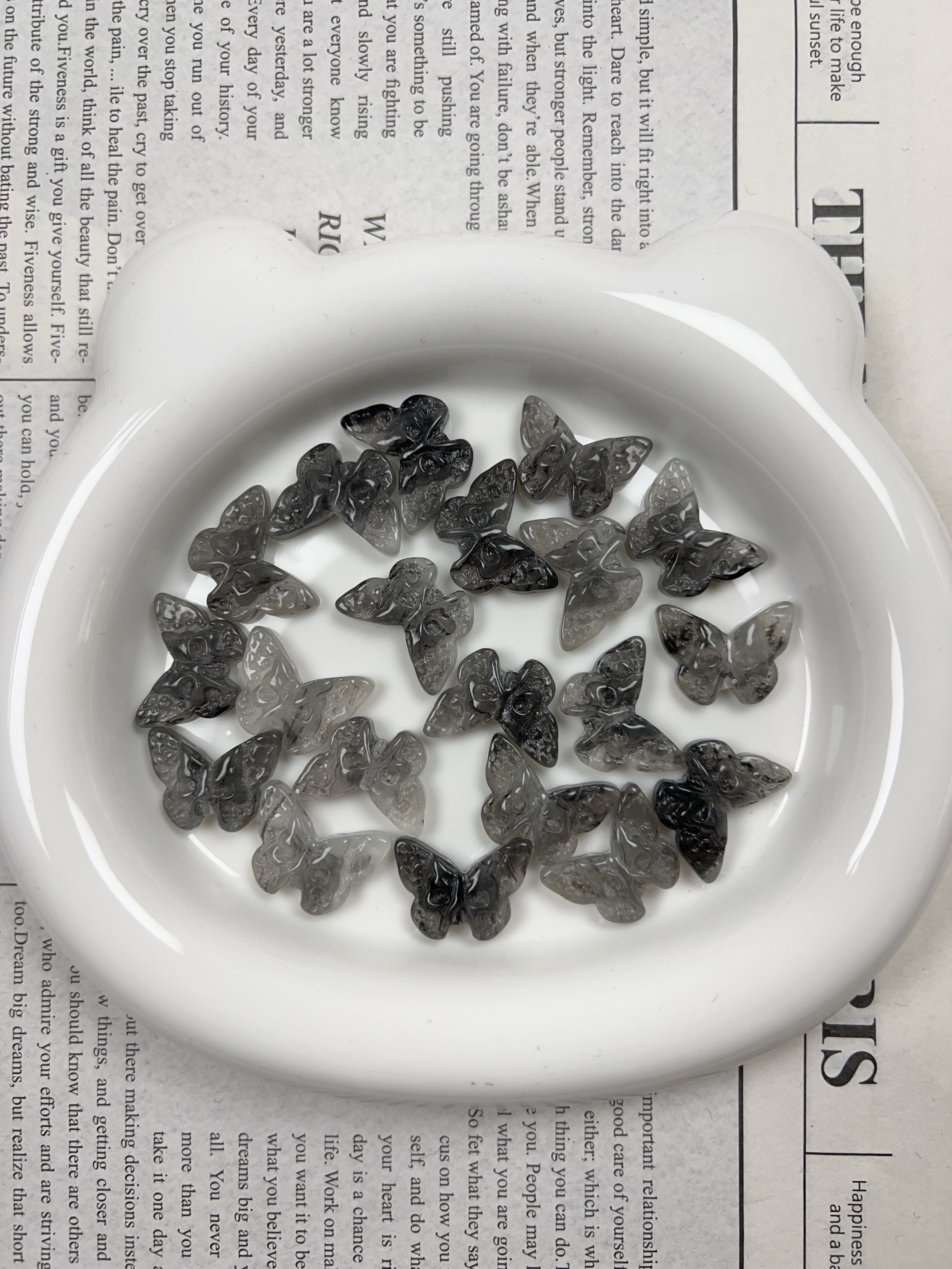 配件琉璃珠配饰可爱卡通diy配件树脂亚克力