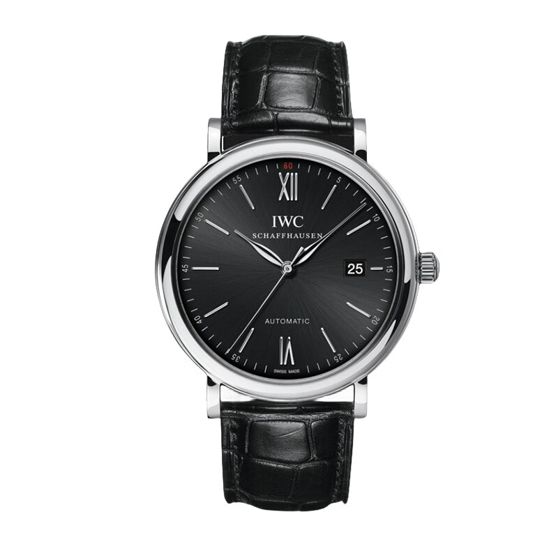 99新 IWC/万国 柏涛菲诺红60/IW356502//40mm/黑盘机械男款二手表