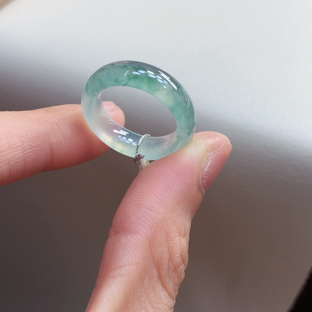 翡翠戒指未镶嵌11号