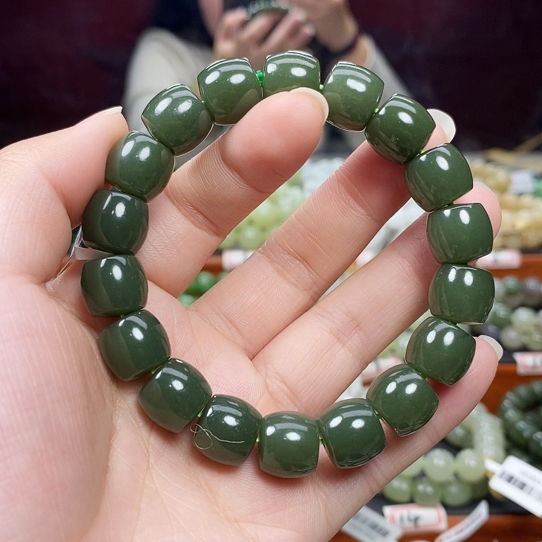 和田玉手链未镶嵌