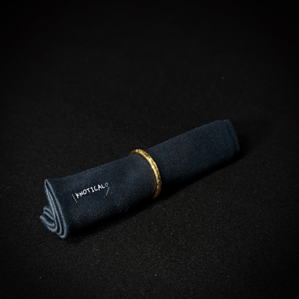 铜合金戒指 KNOTICAL/碎冰冰戒指～铜合金 简约大气不掉色情侣