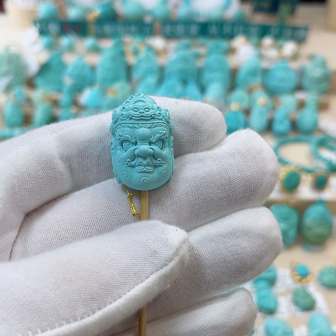 绿松石珠宝奇石未镶嵌