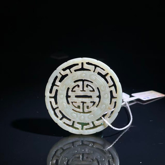 《明代》 和田玉玉佩 山东国营文物商店 25121701784-11603