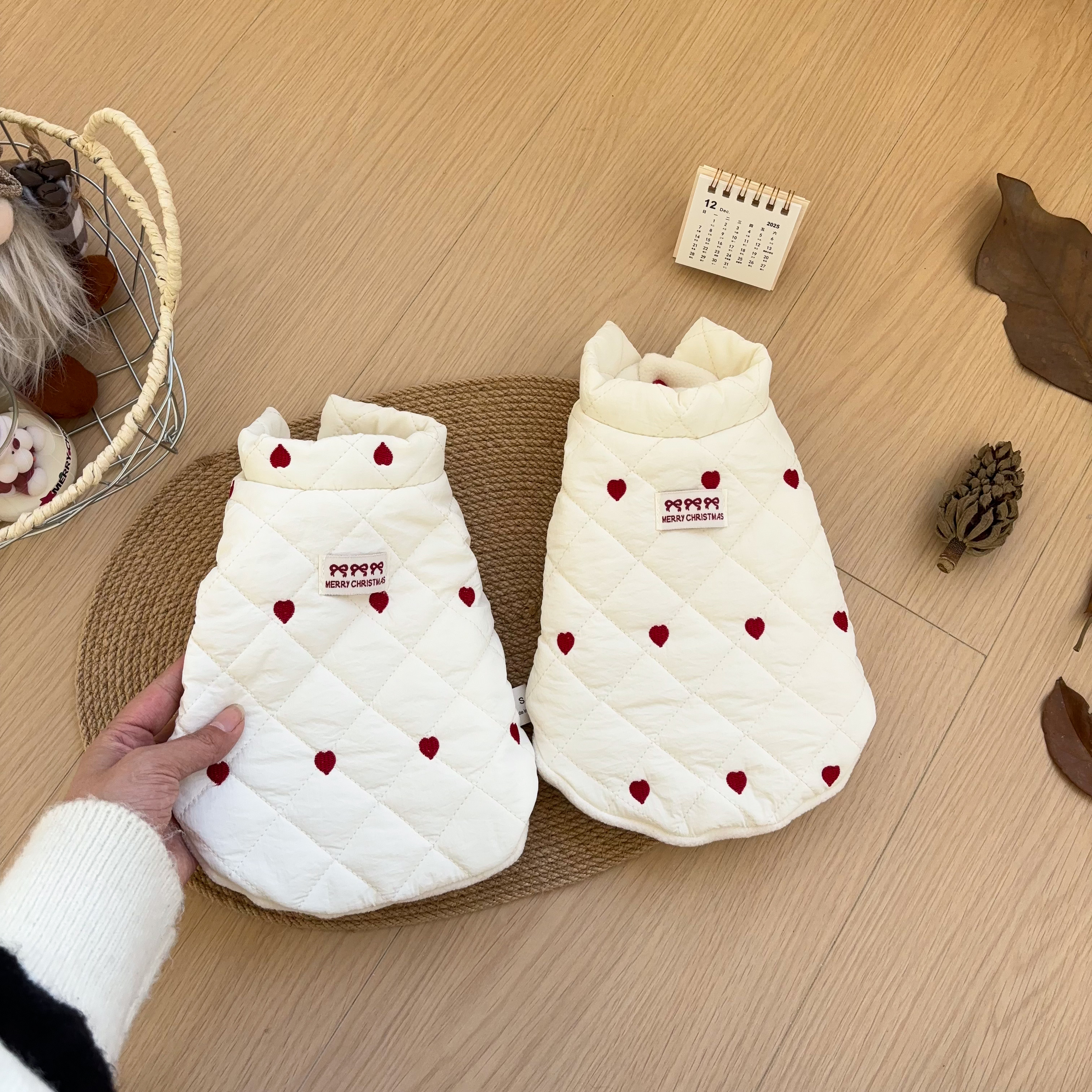 【暖心棉服】秋冬宠物保暖加绒加厚棉马甲适合中小型约克夏比熊博美