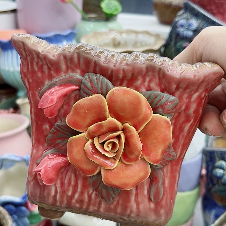 多肉绿植陶瓷花盆