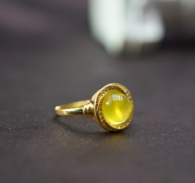 【山哥专享】S925金葡萄戒指 G021946