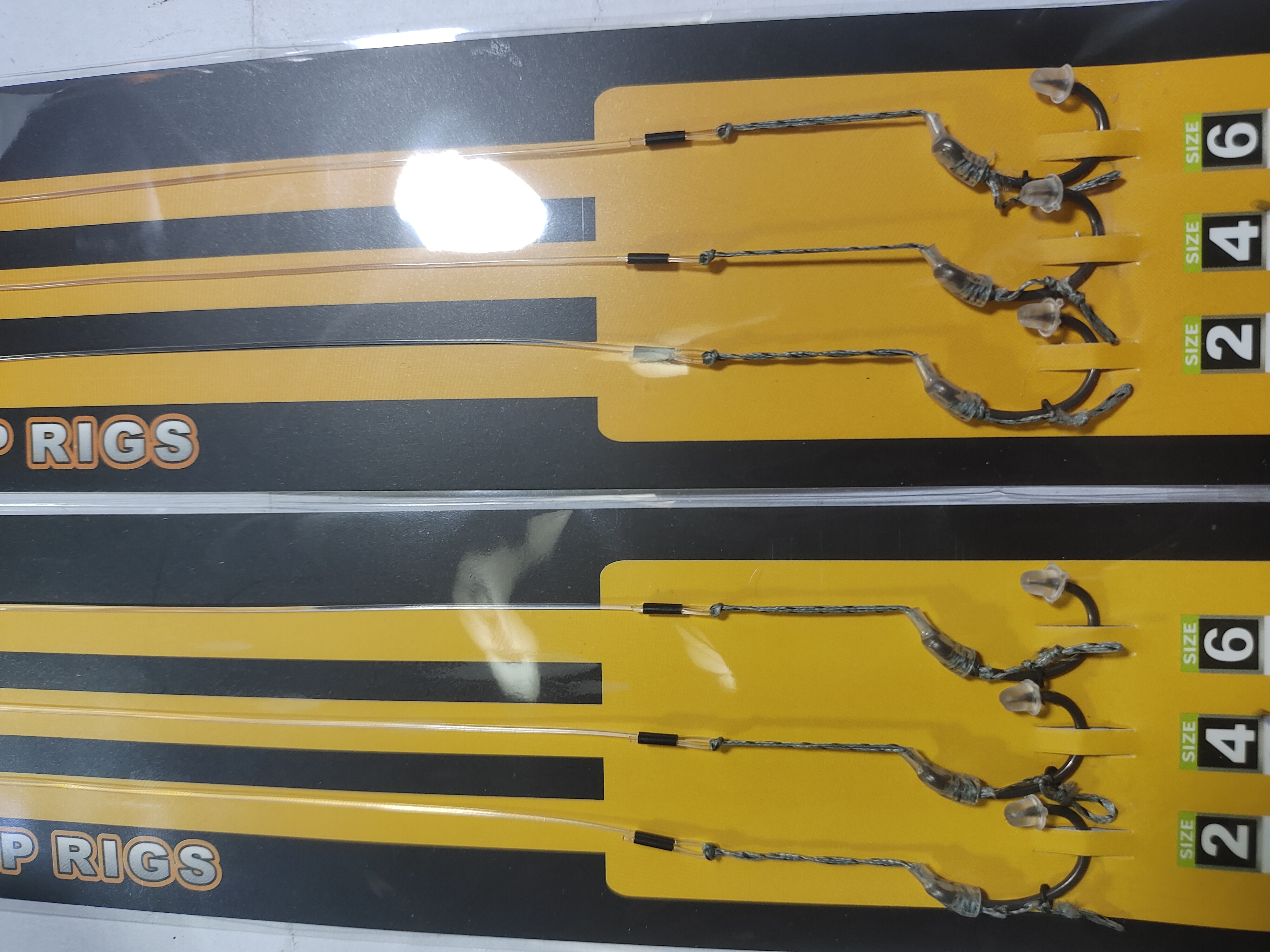 29、克朗克  研磨钩  软硬连接成品钓组6支装（需要上珠珠请备注） 