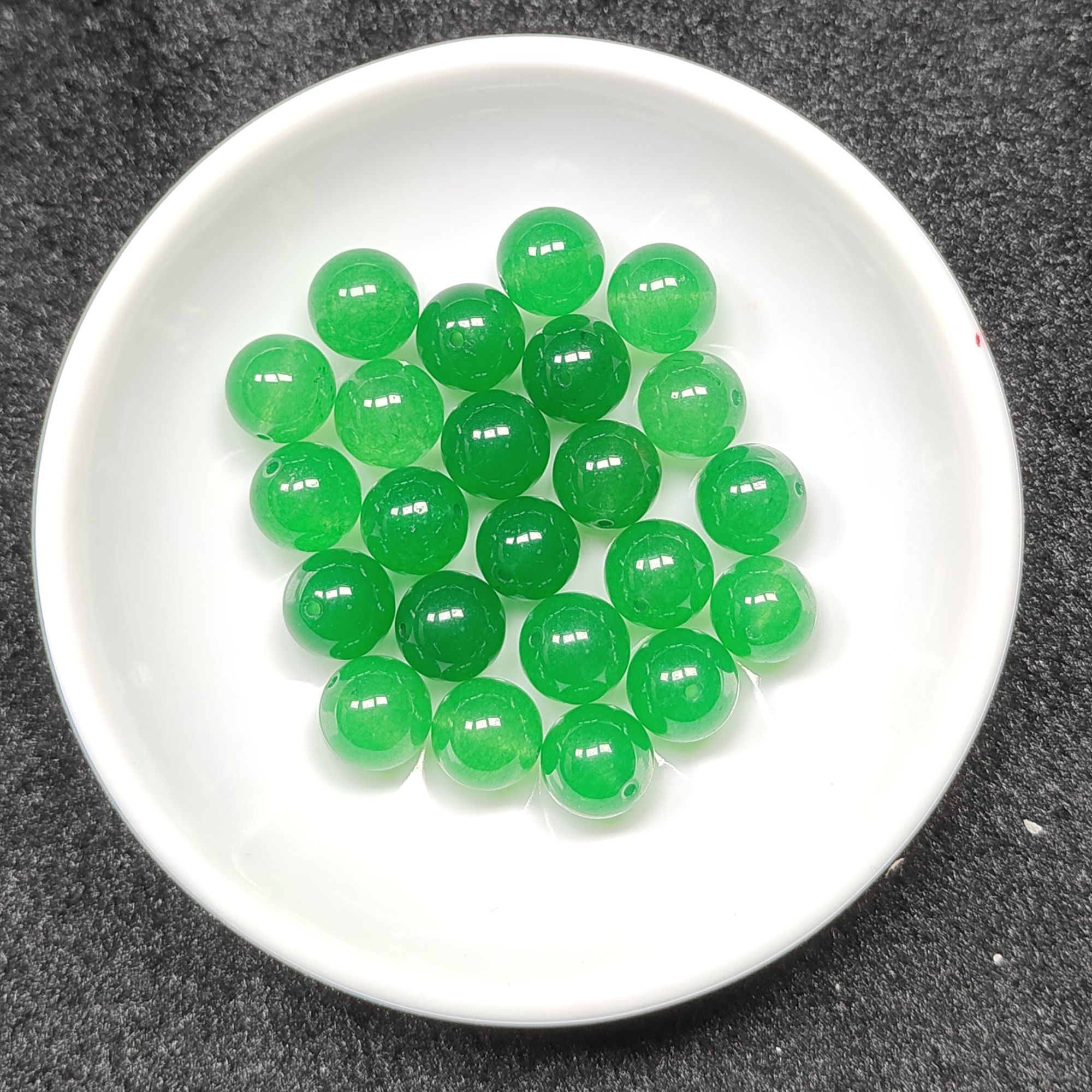  天然散珠 冰阳 12mm （赠弹力绳） L006