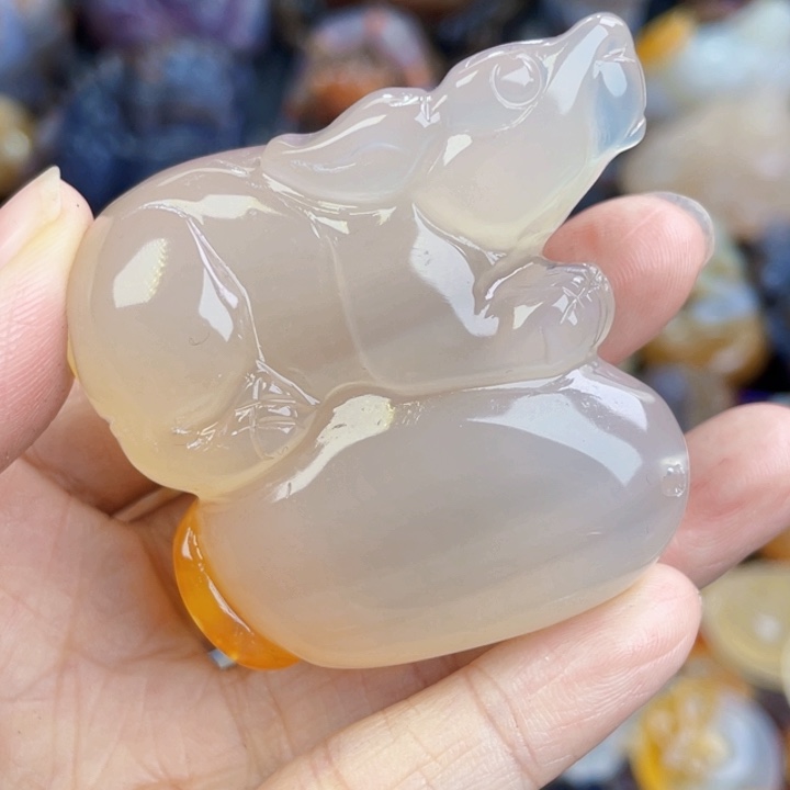 未镶嵌天然玛瑙/玉髓