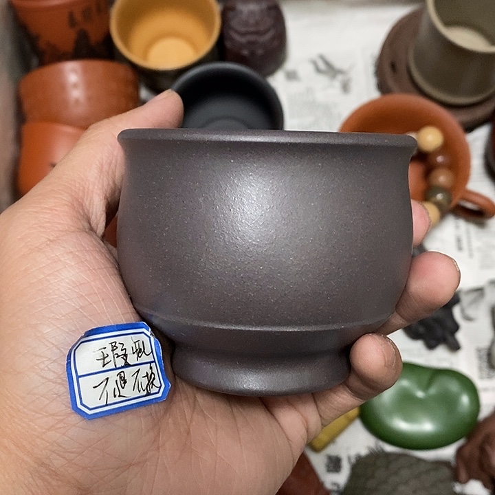 紫砂茶杯瑕疵不退不换