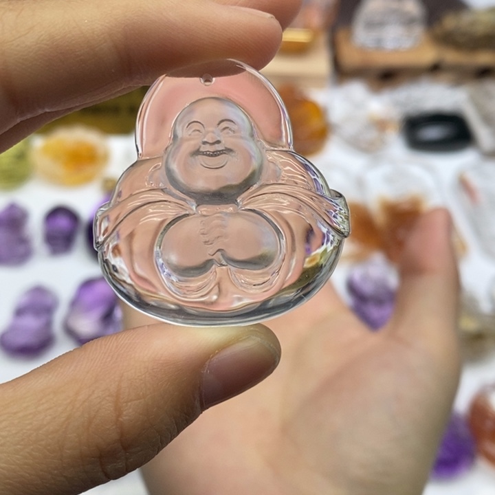 水晶颈饰未镶嵌定制