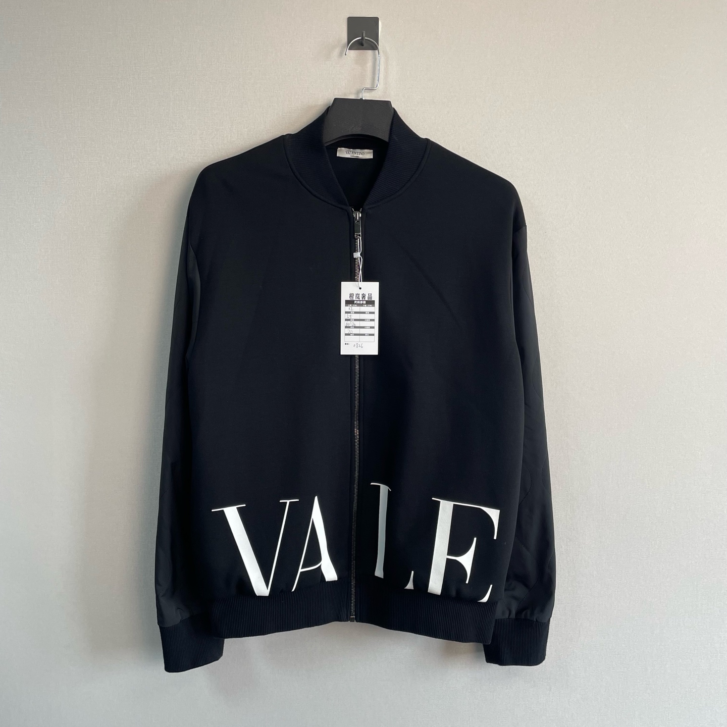 未使用 Valentino/华伦天奴 字母印花棒球服/XL码/未使用/价14300